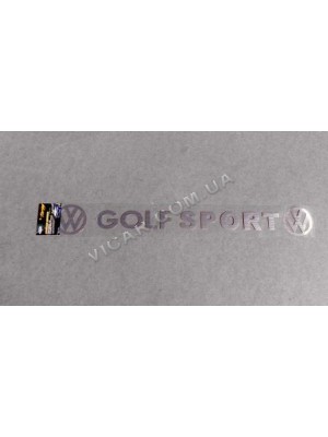Наклейка на лобовое стекло Golf Sport